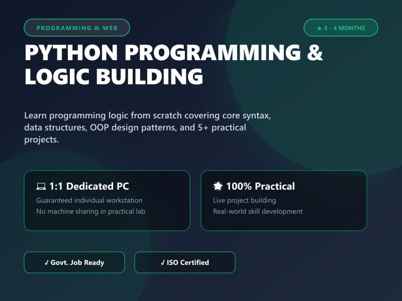 Python Programming & Logic Building